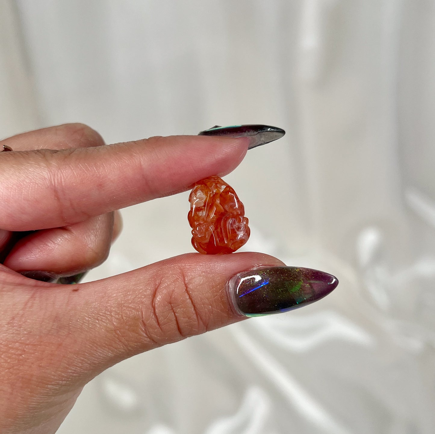 Mini Fire Quartz Bunny