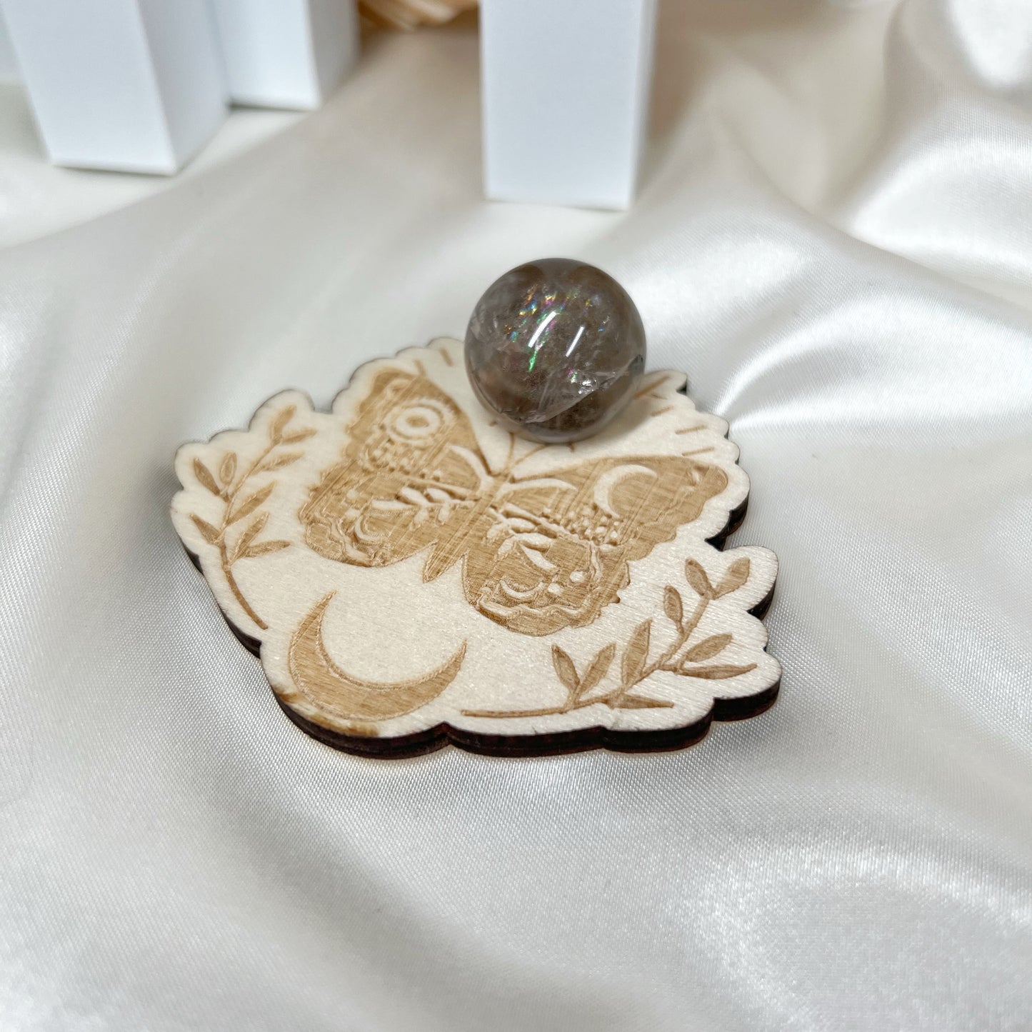 Rebirth Wooden Sphere Stand