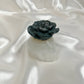 Small Moss Agate Rose Jewelry Box