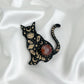 Divine Kitten Wooden Sphere Stand