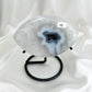Druzy Agate Evil Eye on Stand